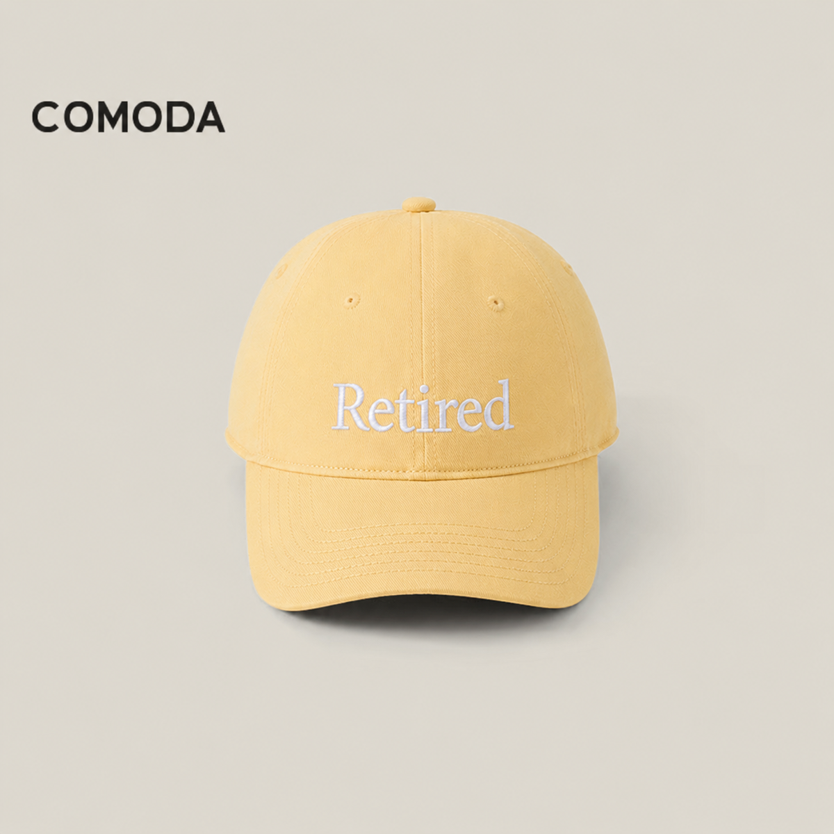COMODA Retired Embroidered Baseball Cap – Unisex