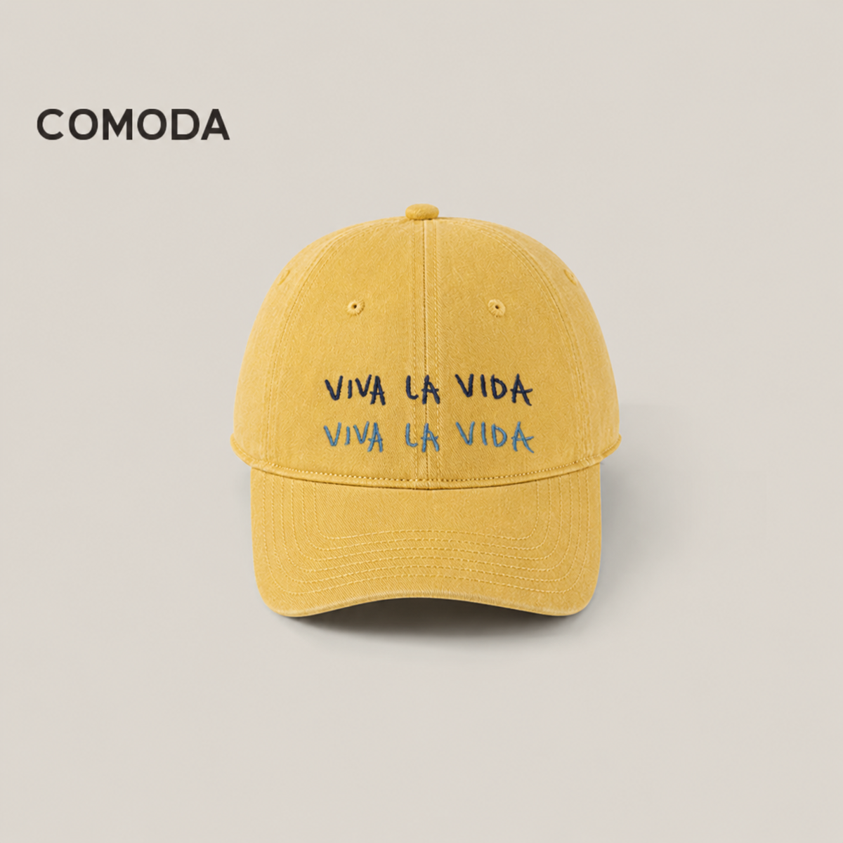 COMODA Viva La Vida Embroidered Baseball Cap – Unisex