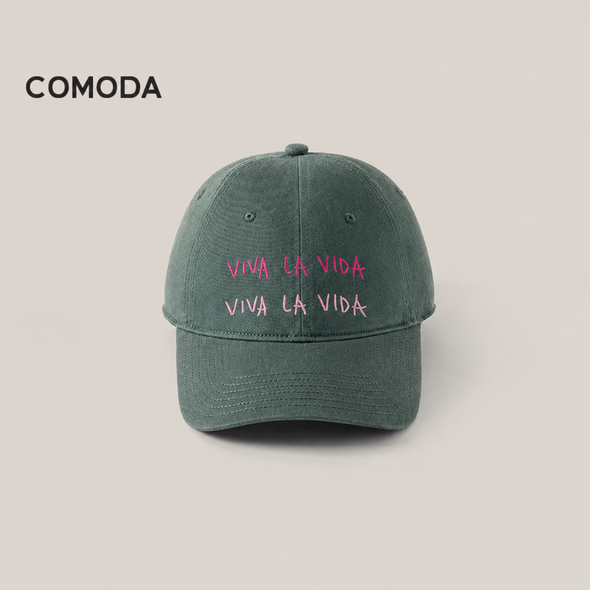 COMODA Viva La Vida Embroidered Baseball Cap – Unisex