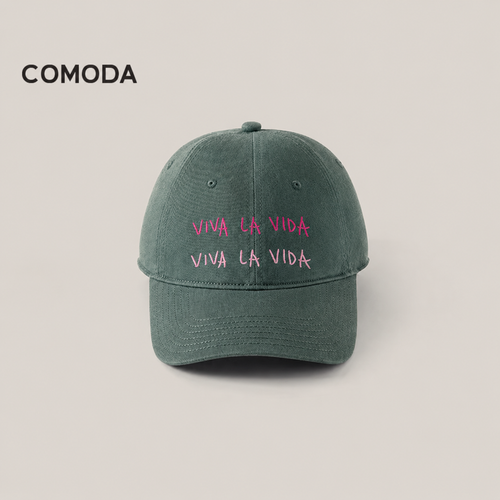 COMODA Viva La Vida Embroidered Baseball Cap – Unisex