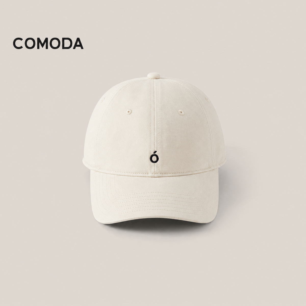 COMODA Signature O Embroidered Baseball Cap – Unisex