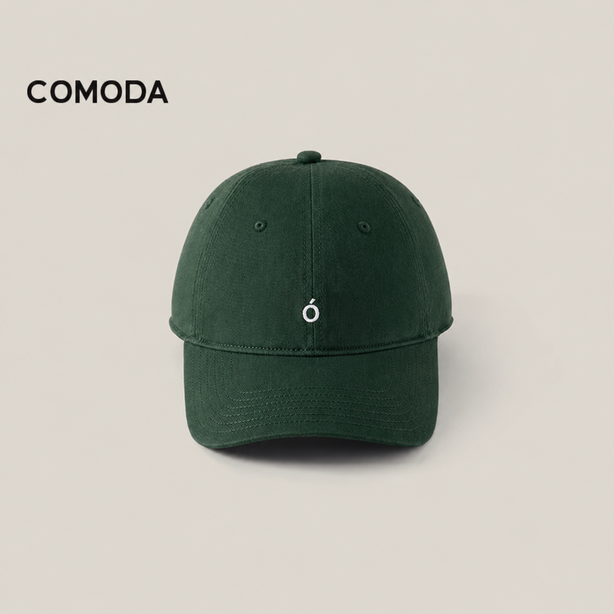 COMODA Signature O Embroidered Baseball Cap – Unisex