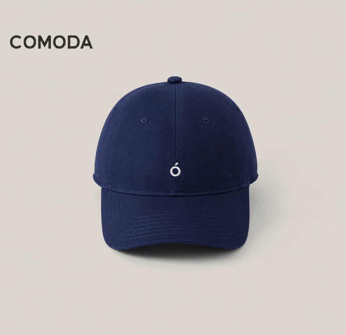 COMODA Signature O Embroidered Baseball Cap – Unisex
