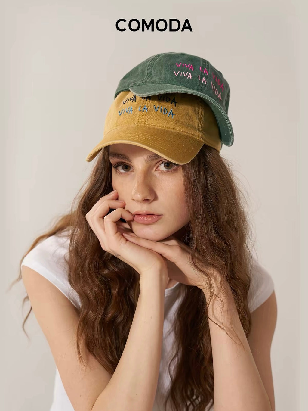 COMODA Viva La Vida Embroidered Baseball Cap – Unisex